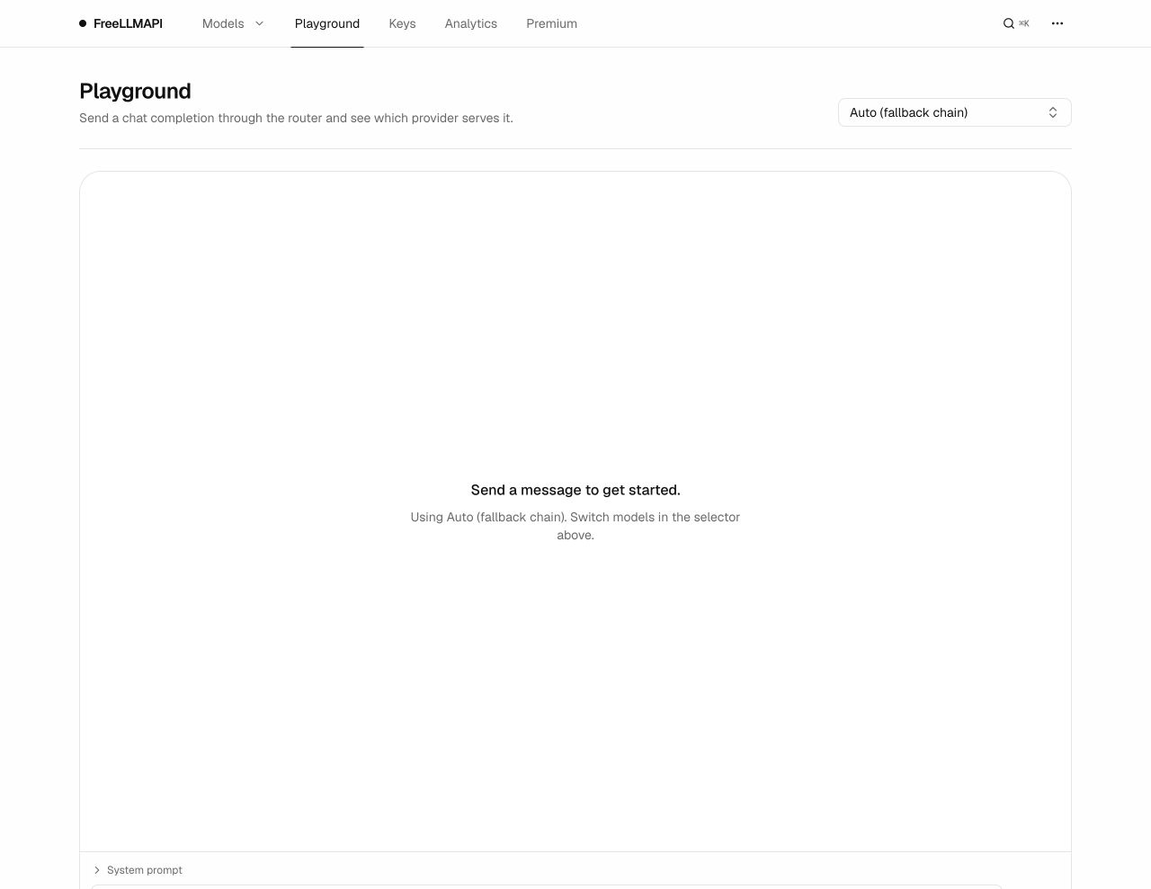 Playground page